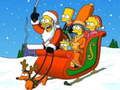 Žaidimas Simpsonų Kalėdų dėlionė internete Žaidimas Simpsonų Kalėdų dėlionė internete