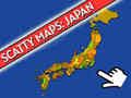 Žaidimas „Scatty“ žemėlapiai Japonijoje  internete