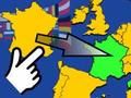 Žaidimas Skurdūs Europos žemėlapiai  internete
