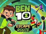 Žaidimas Ben 10 pabėgimo kelias  internete