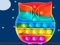 Žaidimas „Pop It Owl“ dėlionė  internete