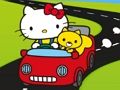 Žaidimas „Hello Kitty“ dėlionė automobiliui  internete