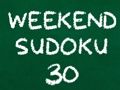 Žaidimas Savaitgalis Sudoku 30  internete