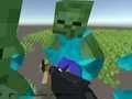 Žaidimas „Minecraft Shooter“ išgelbėk pasaulį  internete