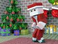 Žaidimas „MineCraft“ Kalėdų dėlionė  internete