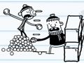 Žaidimas StickMan sniego mūšis  internete