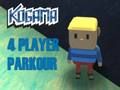 Žaidimas „Kogama 4 Player Parkour“ internete