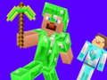 Žaidimas Minecraft: Creeper vs Enderman  internete