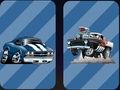 Žaidimas Beprotiški dideli amerikietiški automobiliai atminčiai  internete