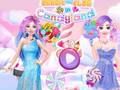 Žaidimas Barbė ir Elsa Candylande internete Žaidimas Barbė ir Elsa Candylande internete