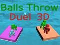 Žaidimas Kamuoliukų metimo dvikova 3D  internete