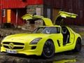 Žaidimas Mercedes-Benz SLS E-Cell galvosūkis  internete