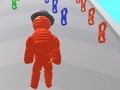 Žaidimas Žmogaus lyno bėgimas 3D  internete