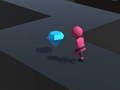 Žaidimas „Zigzag Squid Game Runner“ internete