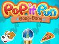 Žaidimas Pop It Fun Bang-Bang internete
