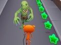 Žaidimas Pikta katės bėgimo zombių alėja internete