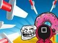 Žaidimas Ataka peiliu  internete
