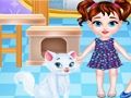 Žaidimas Baby Taylor Kitty priežiūros diena  internete
