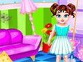 Žaidimas „Baby Taylor Messy“ namų valymas  internete