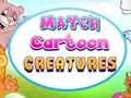 Žaidimas Match animacinių filmų būtybes  internete