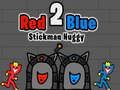 Žaidimas Raudona ir mėlyna Stickman Huggy 2  internete