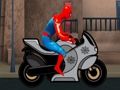Žaidimas Žmogus-voras ant motociklo  internete