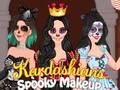 Žaidimas Kardashians Spooky makiažas  internete