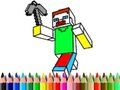 Žaidimas Atgal į mokyklą: „Minecraft“ dažymas  internete