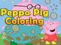Žaidimas Peppa Pig dažymas  internete