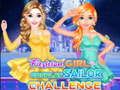 Žaidimas Mados merginos cosplay „Sailor Moon Challenge“ internete