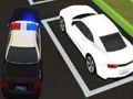 Žaidimas Policijos super automobilių automobilių stovėjimo aikštelės iššūkis 3D internete