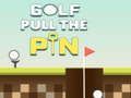 Žaidimas „Golf Pull the Pin“.  internete