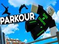 Žaidimas „Roblox parkour“ internete