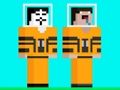 Žaidimas „Noob vs Hacker Diver“ kostiumas 2 internete
