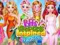 Žaidimas BFFs gėlių įkvėpta mada  internete