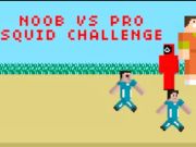 Žaidimas „Noob vs Pro Squid Challenge“.  internete