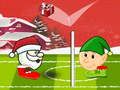 Žaidimas Kalėdų Senelio žiemos galvos futbolas  internete