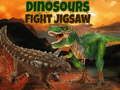Žaidimas Dinozaurų kovos dėlionė  internete