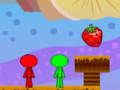 Žaidimas „Stickman Bros“ vaisių saloje 2 internete Žaidimas „Stickman Bros“ vaisių saloje 2 internete