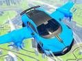 Žaidimas Tikras sportinis skraidantis automobilis 3d  internete