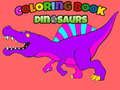 Žaidimas Dinozaurų spalvinimo knyga  internete