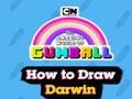 Žaidimas Nuostabus Gumball pasaulis Kaip nupiešti Darviną  internete
