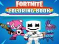 Žaidimas Fortnite spalvinimo knyga  internete