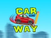 Žaidimas Nubrėžkite automobilio kelią  internete