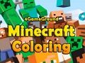 Žaidimas Minecraft spalvinimo knyga  internete