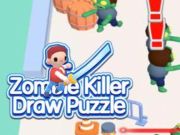 Žaidimas Zombie Killer Draw galvosūkis  internete
