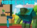 Žaidimas Noob vs Pro Boss lygiai  internete