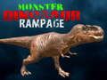 Žaidimas Monstrų dinozaurų pyktis  internete