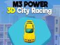 Žaidimas „M3 Power 3D City Racing“ internete