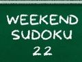 Žaidimas Savaitgalio Sudoku 22  internete